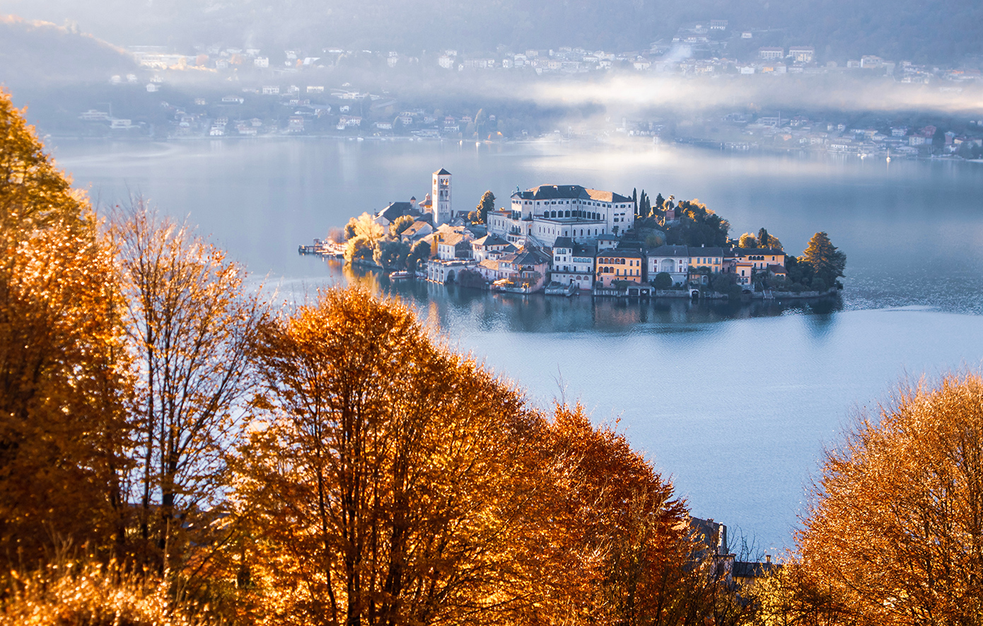 Λίμνη Όρτα Ιταλία Λίμνη Όρτα Ιταλία