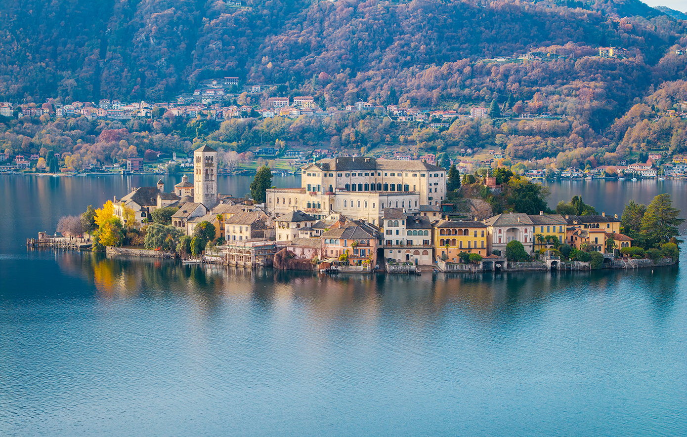Λίμνη Όρτα Ιταλία Λίμνη Όρτα Ιταλία