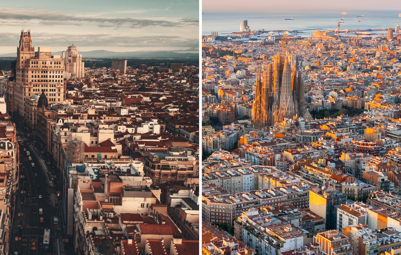 Μια ιστορία δυο πόλεων: Πώς Μαδρίτη και Βαρκελώνη αντιμετωπίζουν με διαφορετική προσέγγιση τη στεγαστική κρίση &#8211; Ποια θα επικρατήσει;