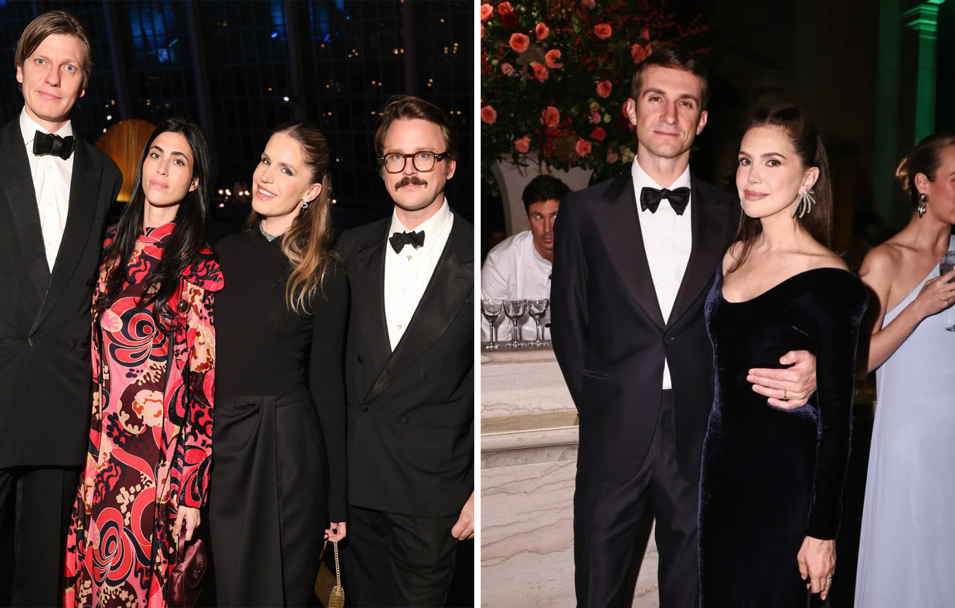 Ευγενία, Νικόλας, Σταυρός Νιάρχος και Ντάσα Ζούκοβα σε λαμπερή εκδήλωση στη Νέα Υόρκη