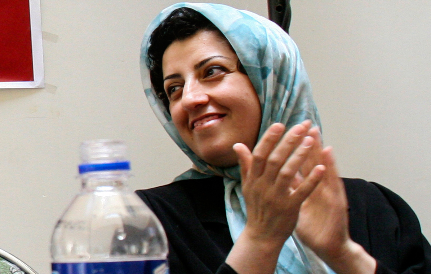Στο νοσοκομείο μεταφέρθηκε η βραβευμένη με Νόμπελ Ειρήνης, Ναργκίς Μοχαμαντί