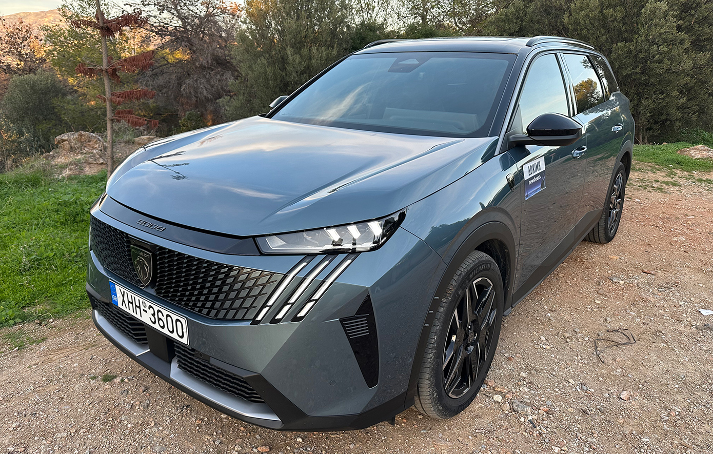 Οδηγούμε το Peugeot 5008 Hybrid 145 e-DCS6