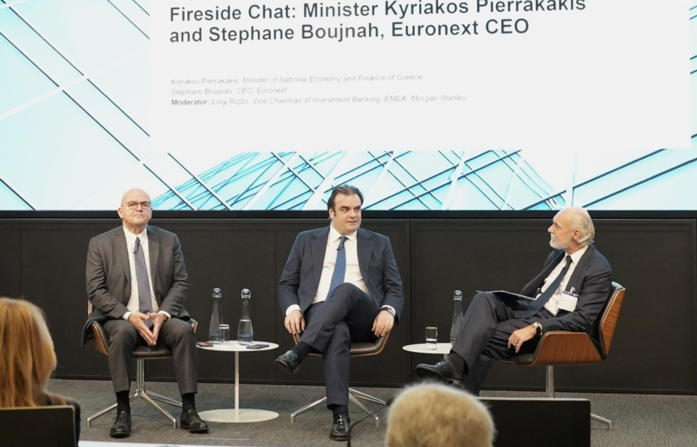 Πιερρακάκης: Η ένταξη του Ελληνικού Χρηματιστηρίου στην Euronext ενισχύει τη διεθνή θέση της ελληνικής κεφαλαιαγοράς