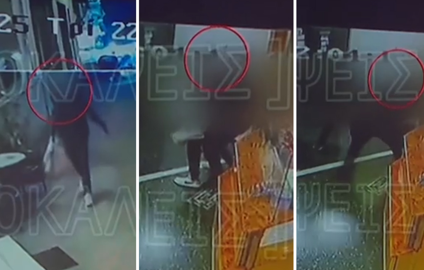 Καρέ καρέ η σύλληψη του νεαρού που μαχαίρωσε τον 14χρονο στον Χολαργό &#8211; Τον γύρισαν τούμπα στον αέρα