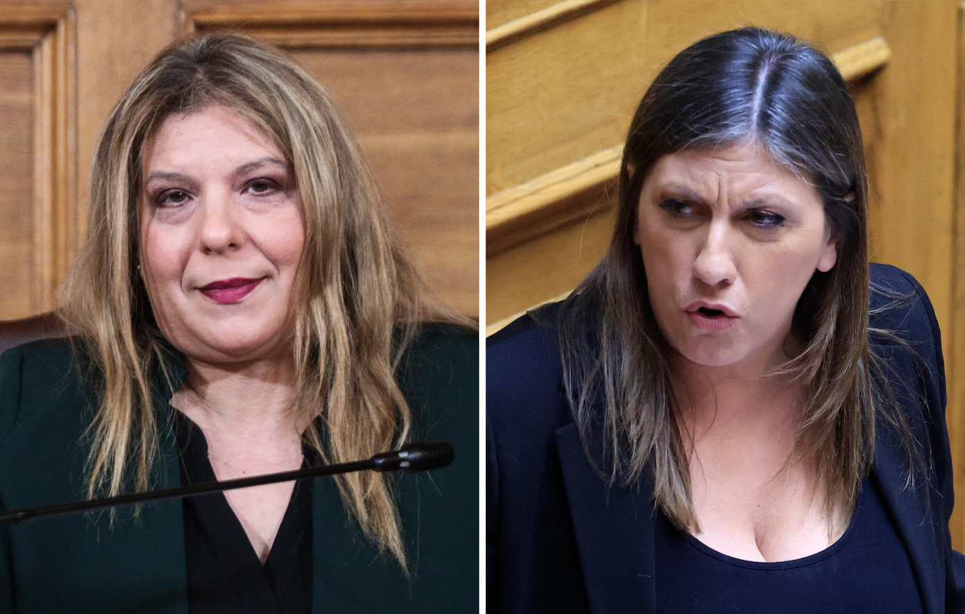 Σύγκρουση Κωνσταντοπούλου &#8211; Συρεγγέλα με αφορμή τον Ξυλούρη: «Μην σκίσετε κανένα καλσόν, τον αφήνετε να απειλεί»