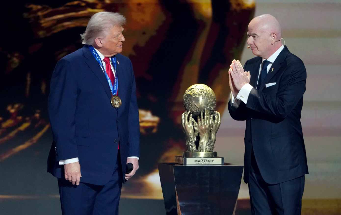 FIFA: Το βραβείο ειρήνης 2025 κέρδισε ο Ντόναλντ Τραμπ &#8211; «Θέλει να φέρει την ειρήνη σε όλο τον κόσμο»