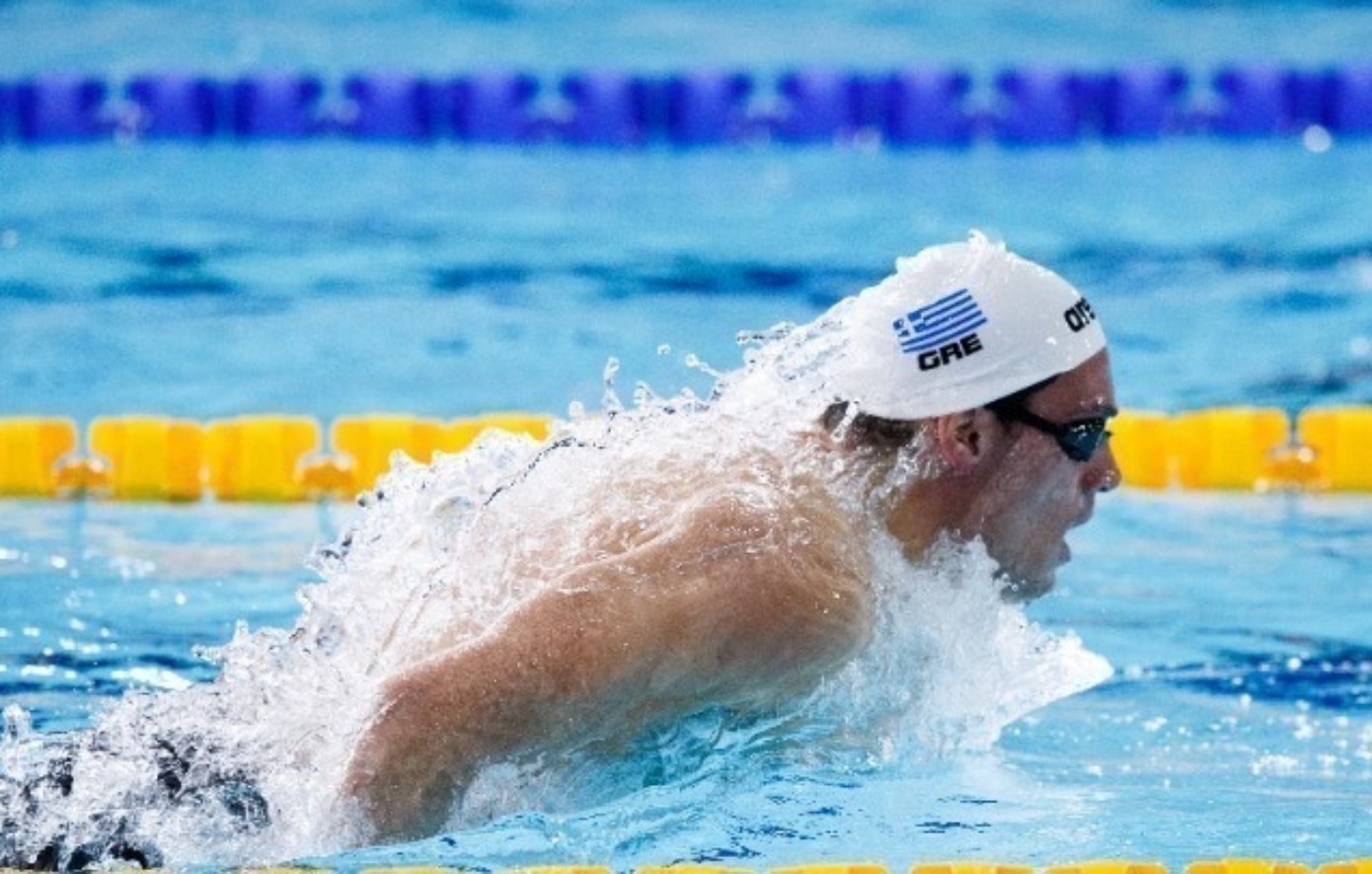 Ευρωπαϊκό πρωτάθλημα κολύμβησης: 7η θέση για τον Βαζαίο στα 100μ. μικτή ατομική