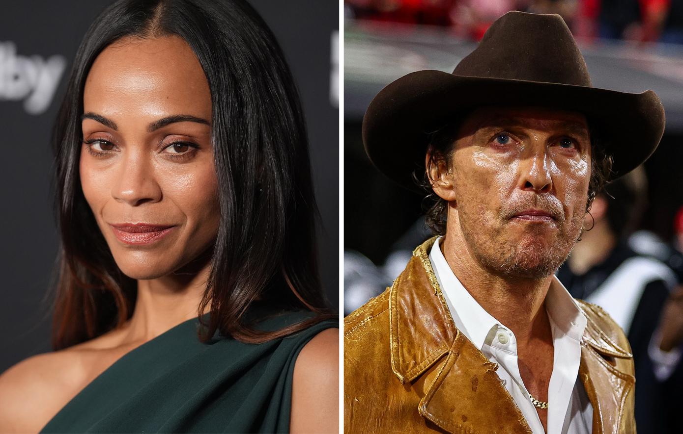 Ο Μάθιου ΜακΚόναχι και η Ζόι Σαλντάνα σε τελικές συζητήσεις για τη νέα ρομαντική κωμωδία «Positano»