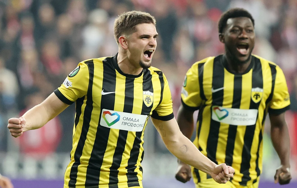 Νίκη κι έφυγε για τους «16» του Conference League η ΑΕΚ