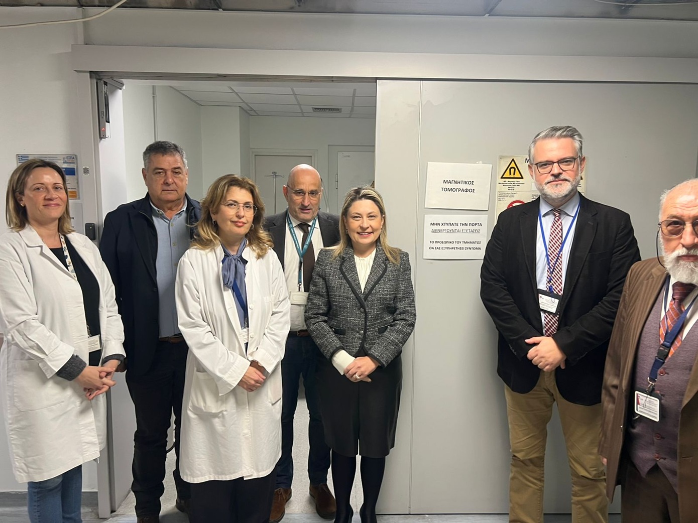 Επίσκεψη της Χριστίνας Αλεξοπούλου στο νοσοκομείο «Άγιος Ανδρέας» &#8211; Σε λειτουργία κρίσιμες ιατρικές υποδομές