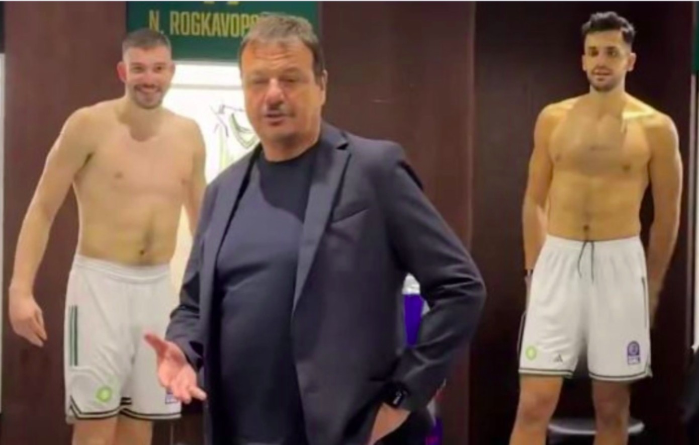 Ατάκα Αταμάν για το μπουγέλο στον Ρογκαβόπουλο: Βρέχει και εδώ; Νόμιζα ότι μόνο στο ΣΕΦ υπάρχει πρόβλημα