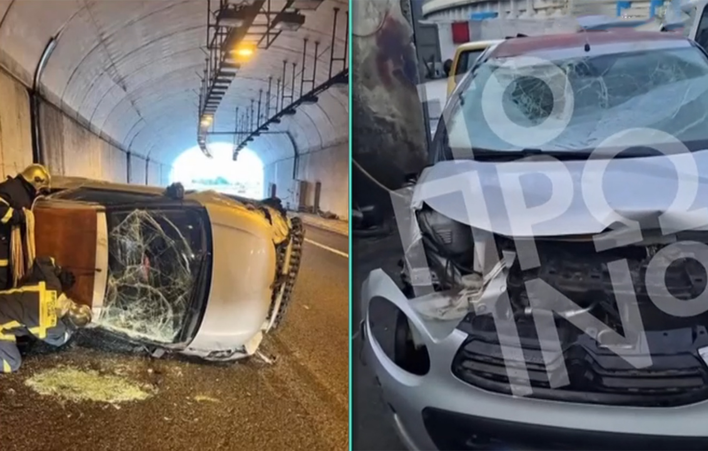 Σμπαράλια το αυτοκίνητο της Δεβετζή από το τροχαίο &#8211; Εκτοπίστηκε από τη θέση του οδηγού και εγκλωβίστηκε στη θέση του συνοδηγού