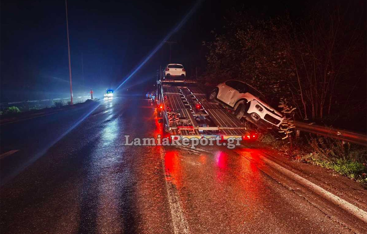 Φθιώτιδα: «Έφυγε» αμάξι από αυτοκινητάμαξα
