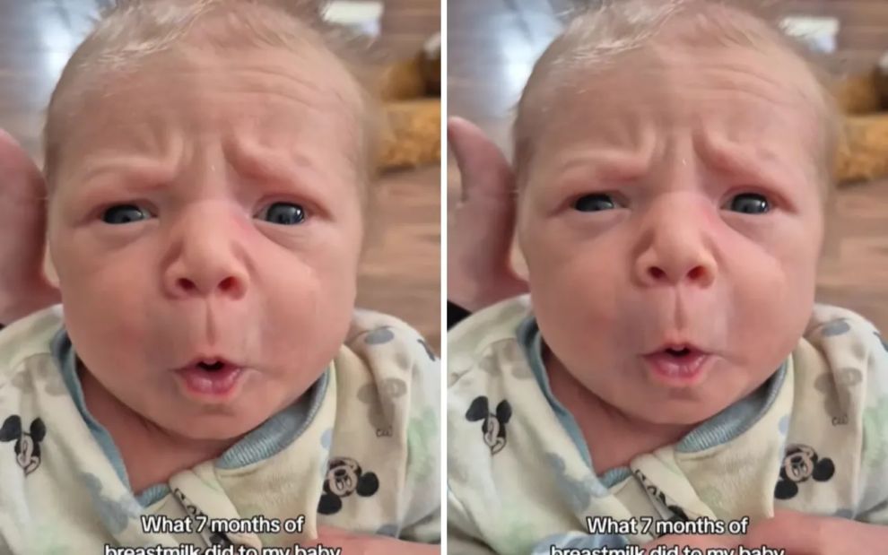 Έδειξε το μωρό της μετά από 7 μήνες θηλασμού και «έσπασε τα κοντέρ» με 21 εκατ. views