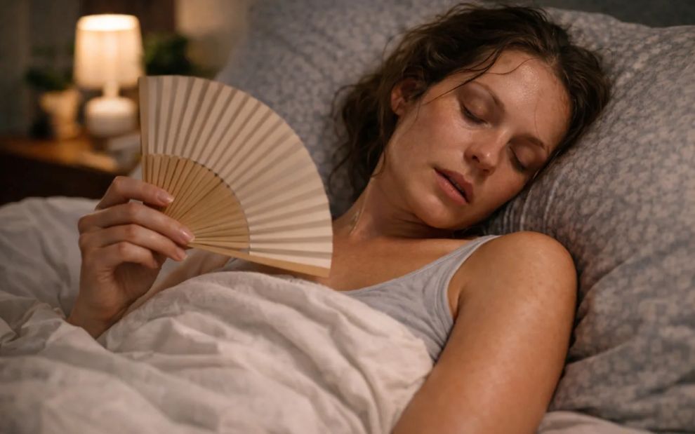 Νυχτερινή εφίδρωση μετά τον τοκετό: Γιατί συμβαίνει και τι μπορείς να κάνεις για να κοιμάσαι καλύτερα