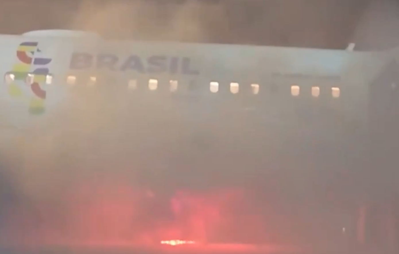 Φωτιά κοντά σε αεροσκάφος στη Βραζιλία &#8211; Απομακρύνθηκαν 169 επιβάτες