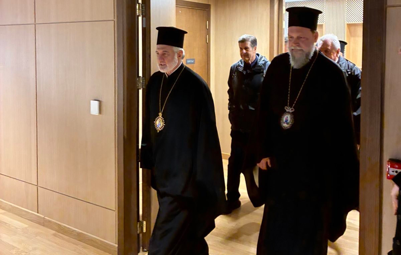 Επίσκεψη Αρχιεπισκόπου Αμερικής κ. Ελπιδοφόρου στο «Ιωνικό Κέντρο» της Ι.Μ. Νέας Ιωνίας