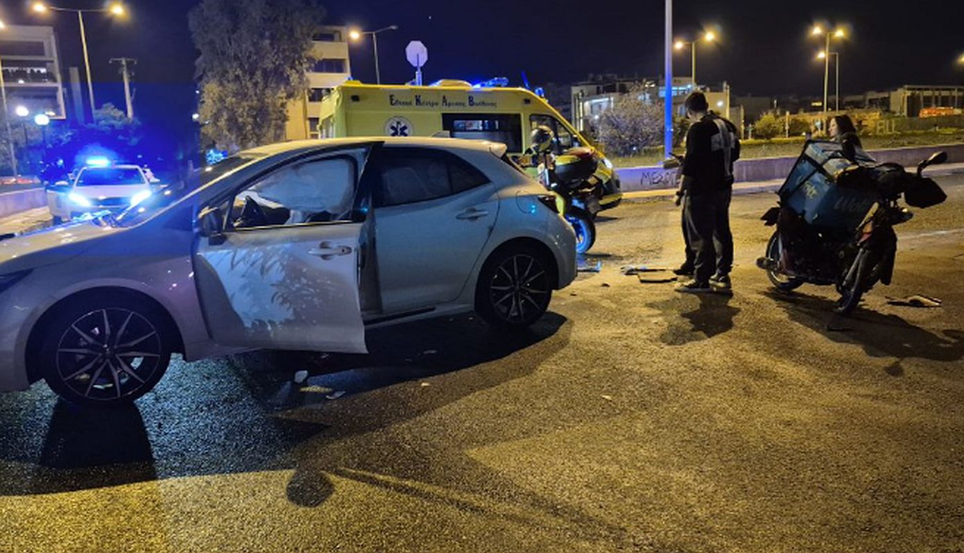 Νεκρός διανομέας σε τροχαίο σε παράδρομο της Αττικής Οδού στο Χαλάνδρι