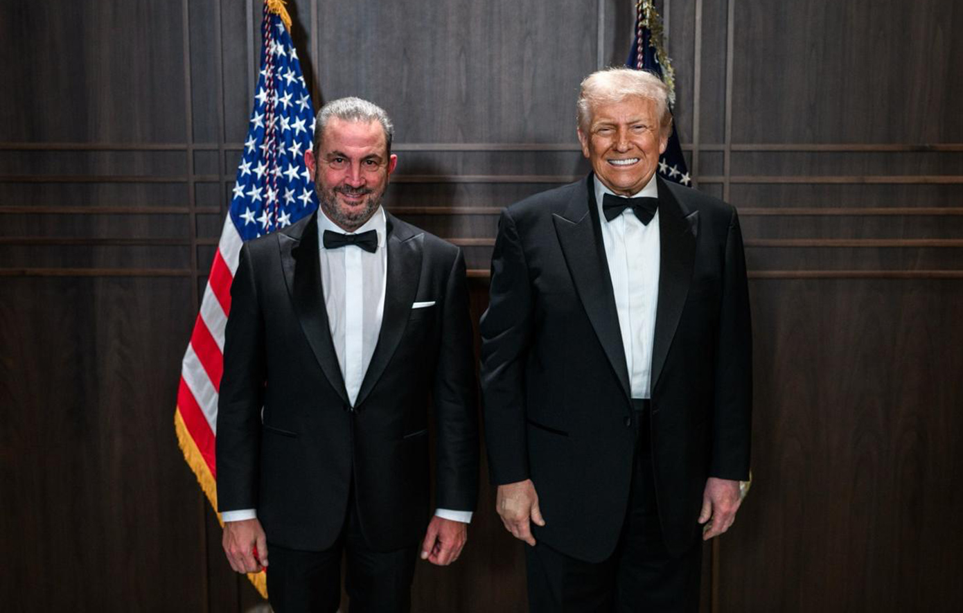Ο Αλέξανδρος Εξάρχου (Όμιλος AKTOR) στους προσκεκλημένους του Ντόναλντ Τραμπ στο Κένεντι Σέντερ