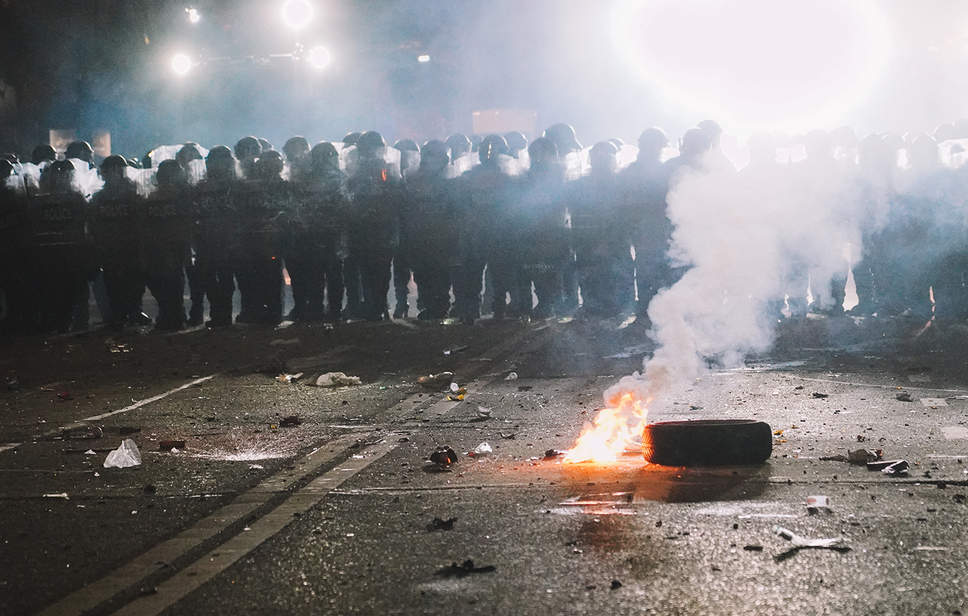 Γεωργία διαδηλώσεις