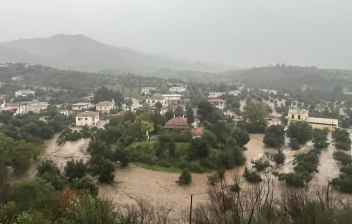 Σε εξέλιξη η κακοκαιρία Byron: Red Code σε 9 περιφέρειες, προβλήματα σε Ζάκυνθο, Λακωνία, Κρήτη &#8211; Μηνύματα 112 και κλειστά σχολεία