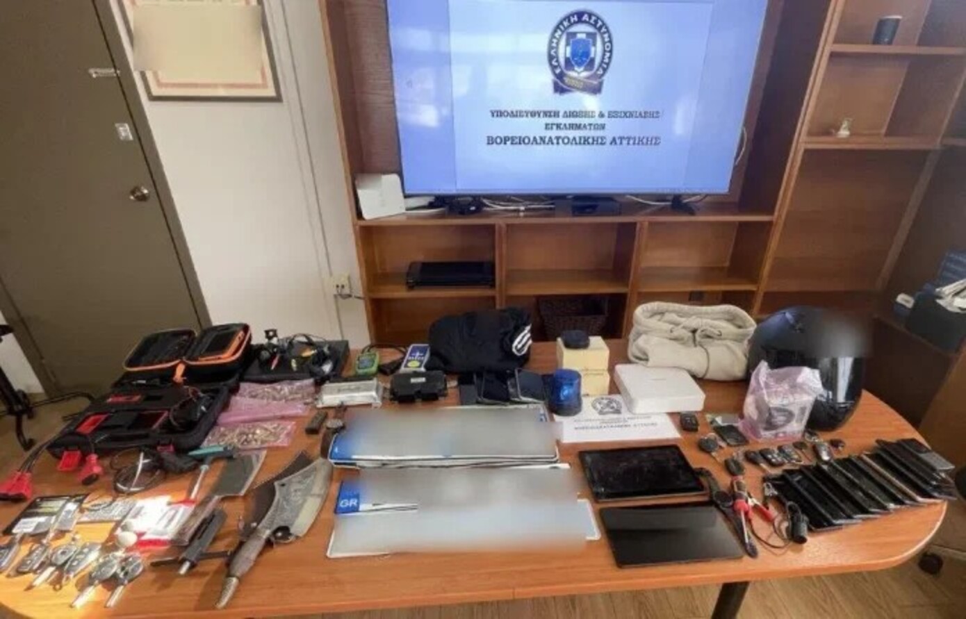 Δύο συλλήψεις για τη ληστεία στην Κηφισιά με λεία 180.000 ευρώ