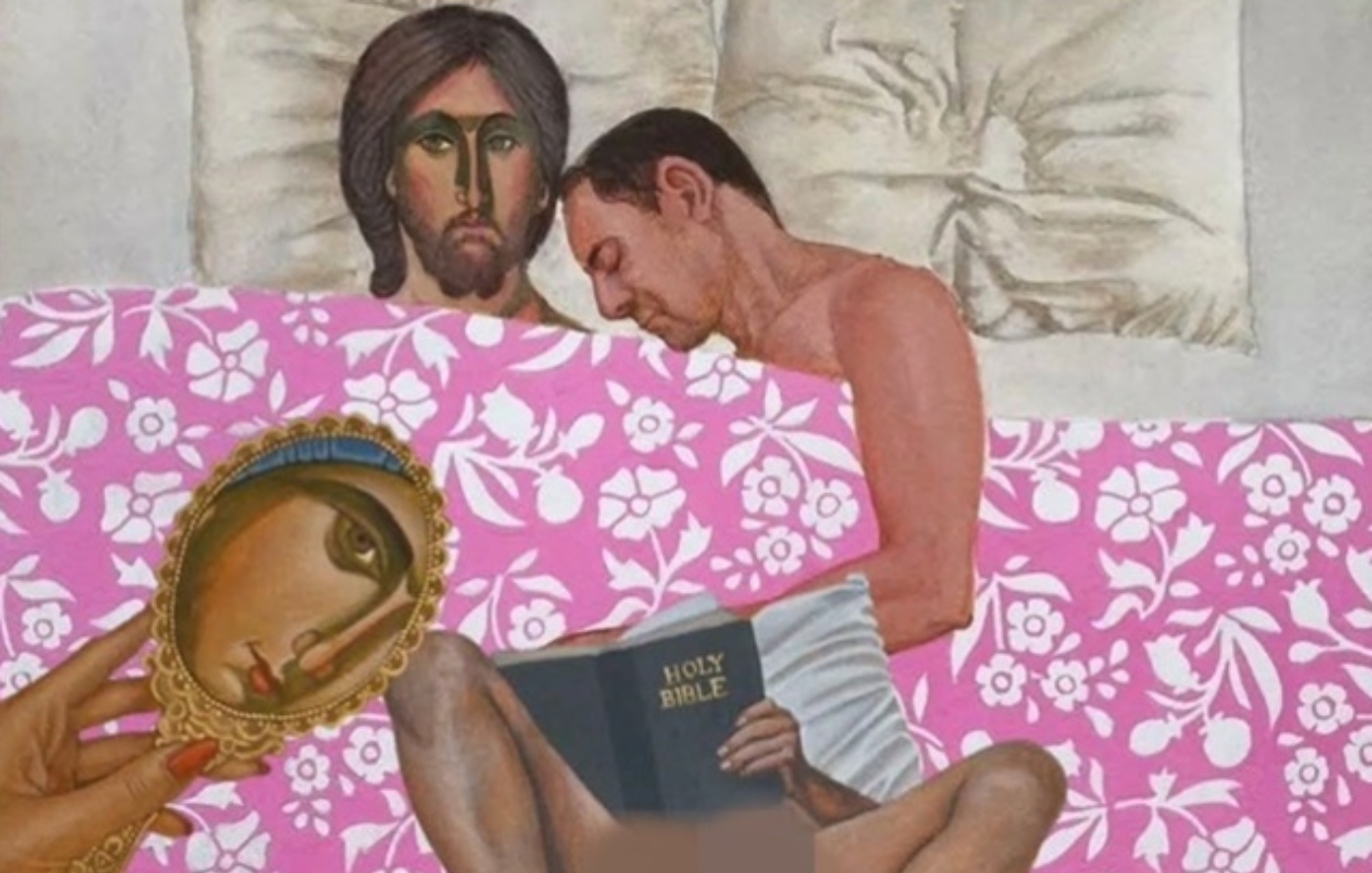 Θύελλα αντιδράσεων στην Κύπρο για τα έργα του ζωγράφου Γιώργου Γαβριήλ – Σάλος για εικόνες του Χριστού και της Παναγίας