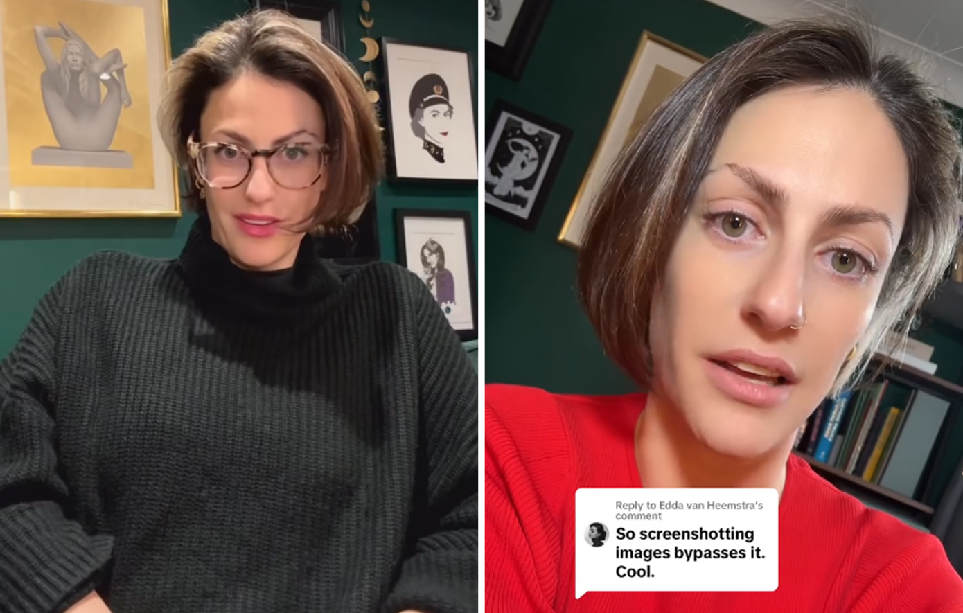 Ντομινατρίξ είδε προκλητικές φωτογραφίες της να διαρρέουν στο διαδίκτυο και ίδρυσε τεχνολογική εταιρεία για να δώσει λύση