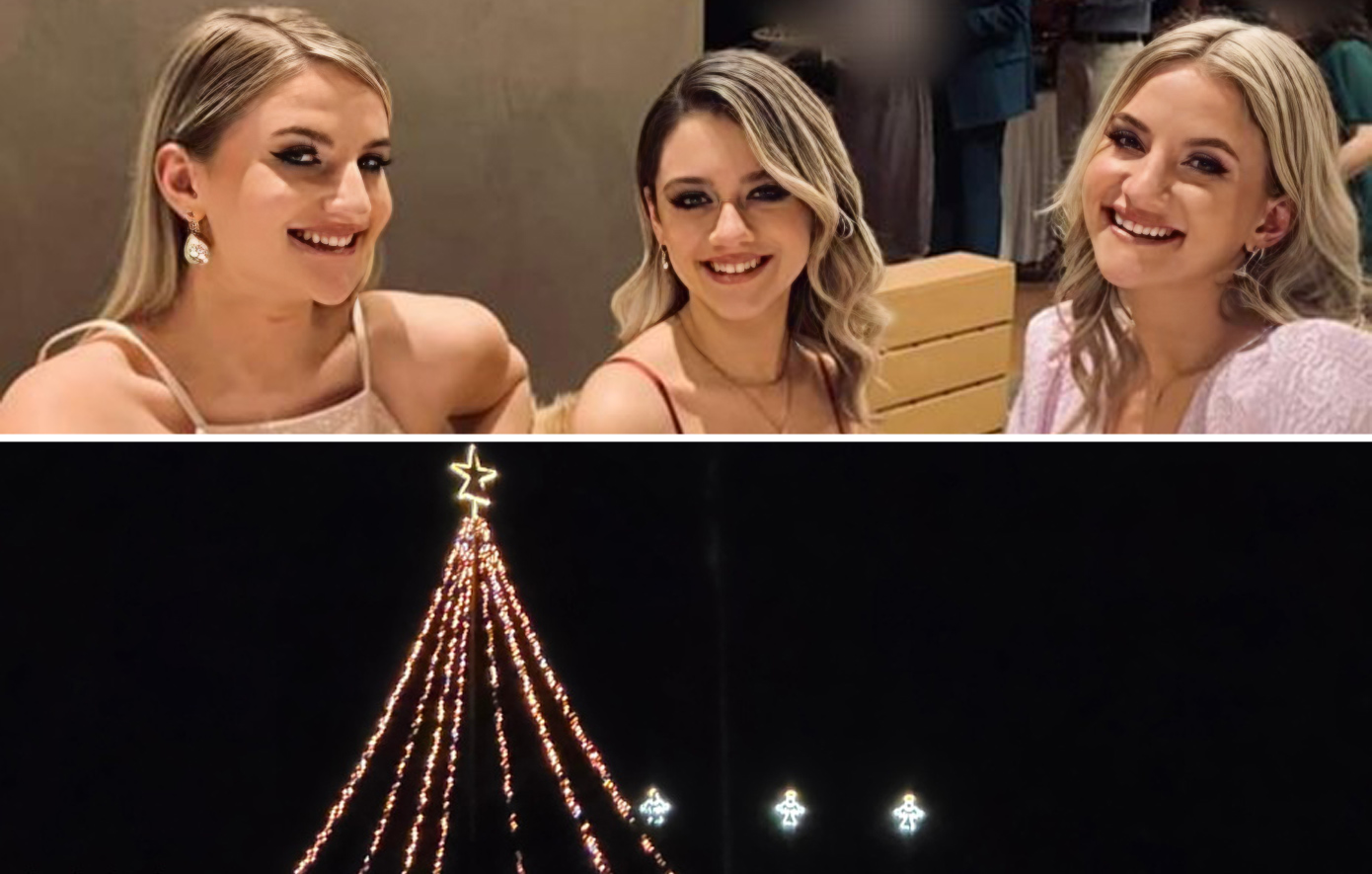 Δυστύχημα στα Τέμπη: Η Χρύσα, η Θώμη και η Αναστασία, τα τρία αγγελάκια που φωτίζουν τον χριστουγεννιάτικο ουρανό
