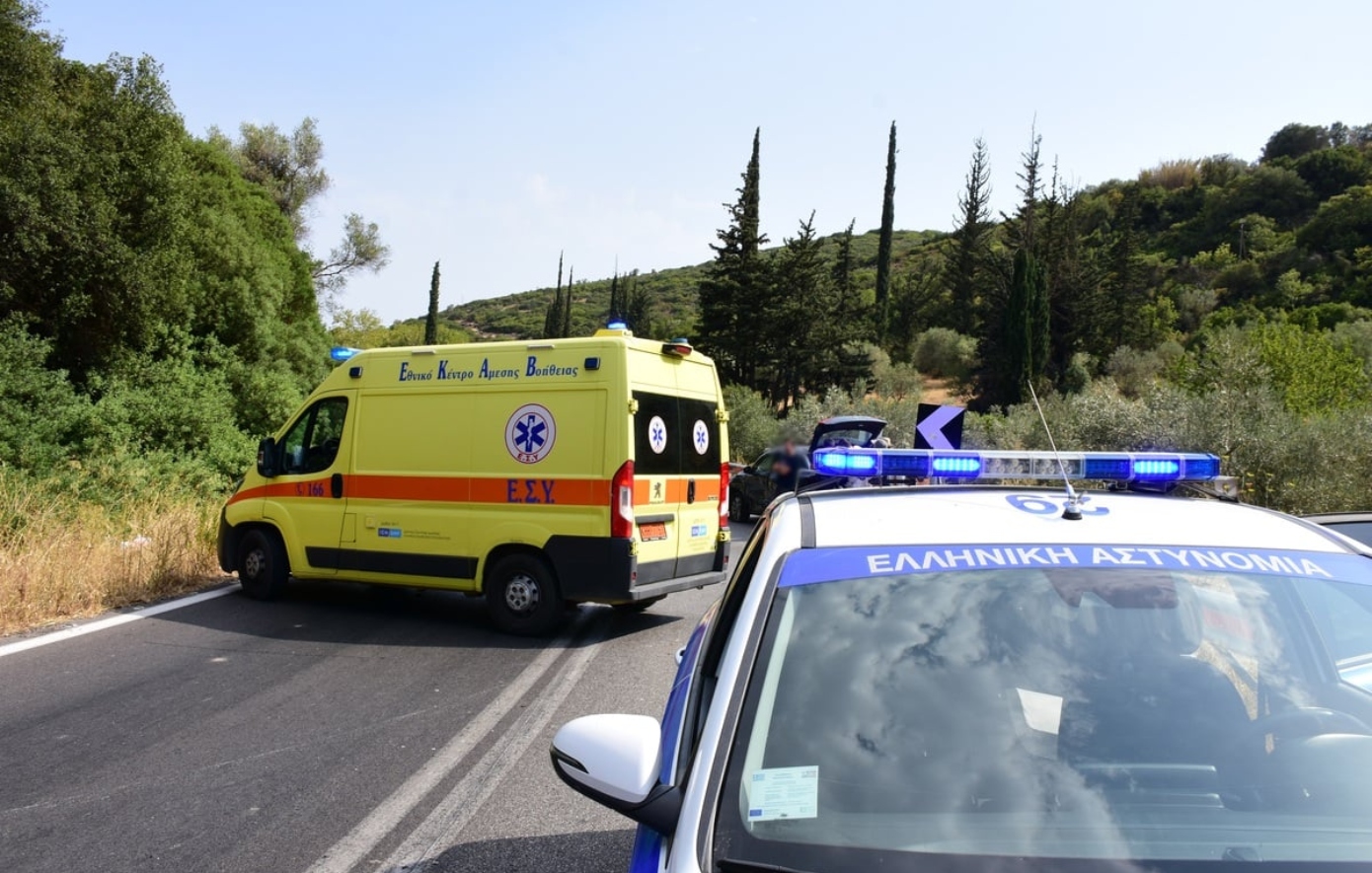 Καραμπόλα τεσσάρων οχημάτων στην Παλαιά Εθνική Οδό Λάρισας-Βόλου