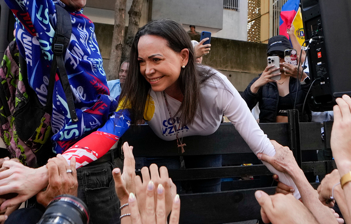 Κάταγμα στη σπονδυλική στήλη υπέστη η Ματσάδο, νικήτρια του Νόμπελ Ειρήνης, κατά τη διαφυγή της από τη Βενεζουέλα