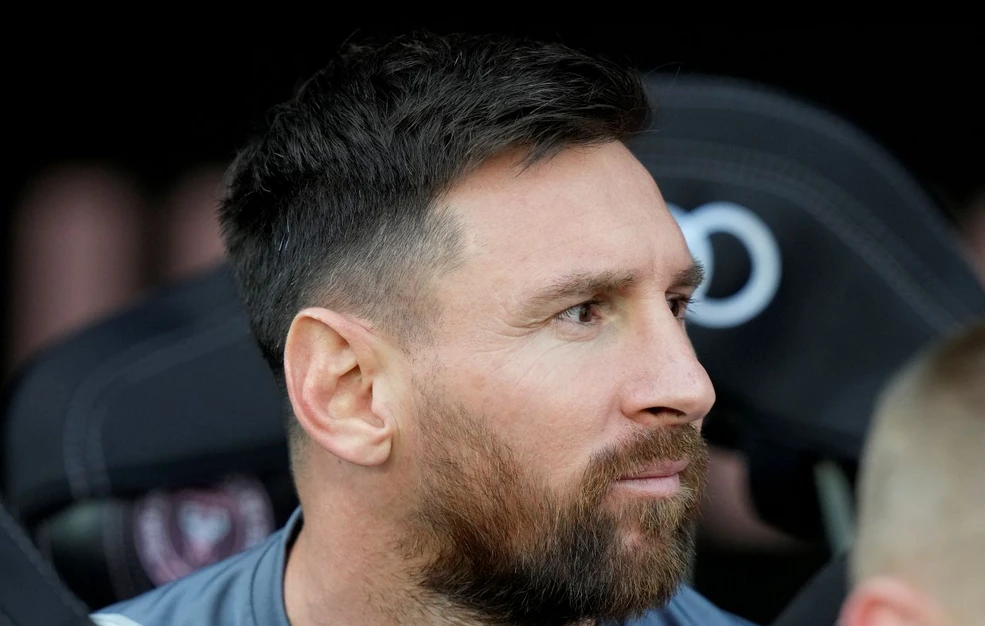 Ο σκυθρωπός Μέσι έγινε viral στο πάρτι τίτλου της Ίντερ Μαϊάμι