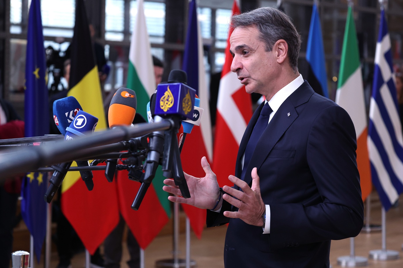 Κυριάκος Μητσοτάκης από Βρυξέλλες: Η Ευρώπη στέκεται έμπρακτα στο πλευρό της Ουκρανίας