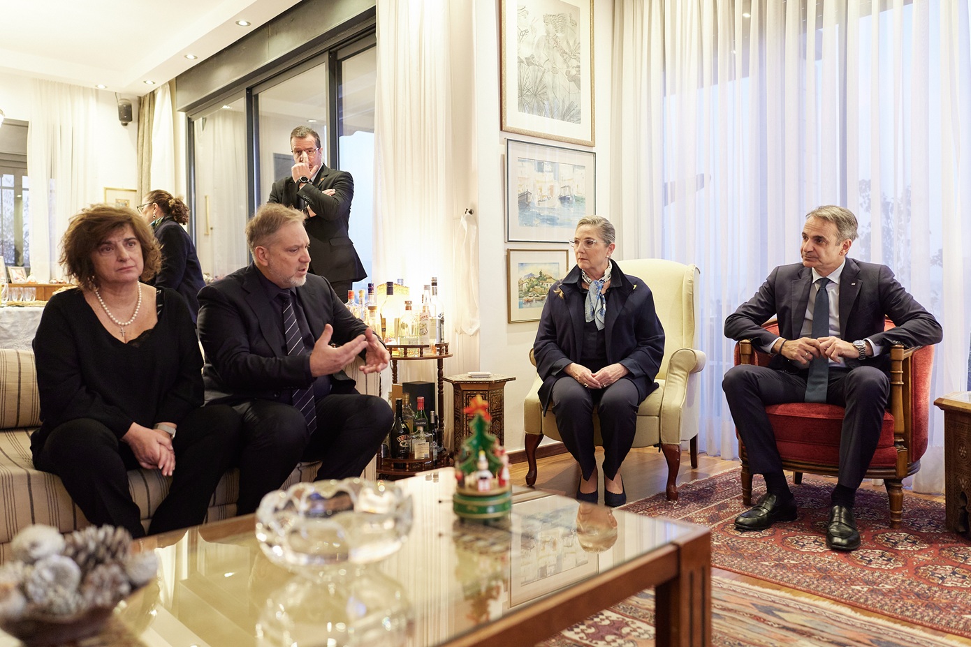 Μητσοτάκης: Αισθανόμαστε ότι υπάρχει μια &#8220;γέφυρα&#8221; εδώ, μεταξύ Ισραηλινών και Ελλήνων