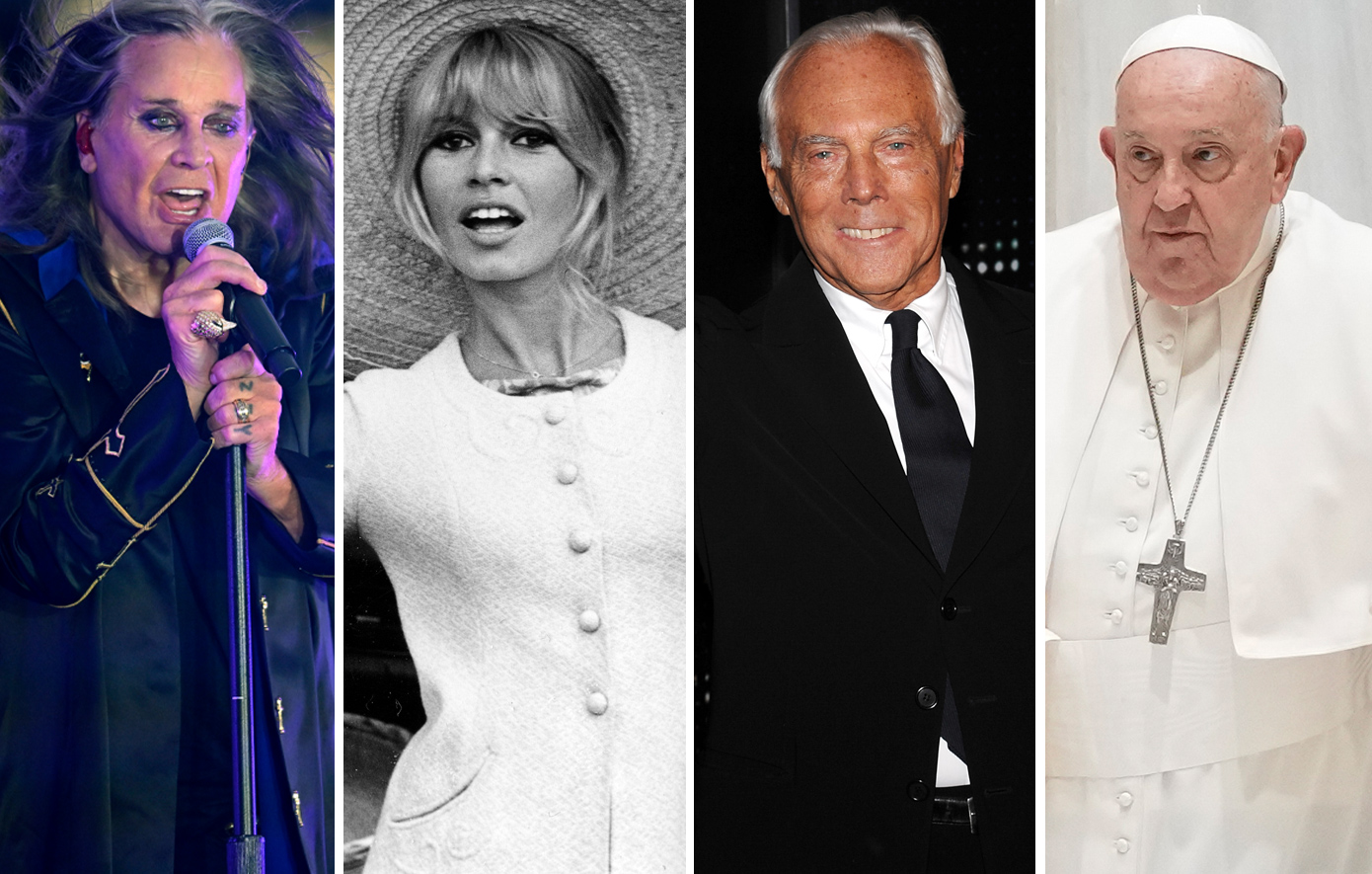 Σημαντικά πρόσωπα που έφυγαν από τη ζωή το 2025: Από τον πάπα Φραγκίσκο και τον Τζόρτζιο Αρμάνι έως τον Όζι Όσμπορν και την Μπριζίτ Μπαρντό