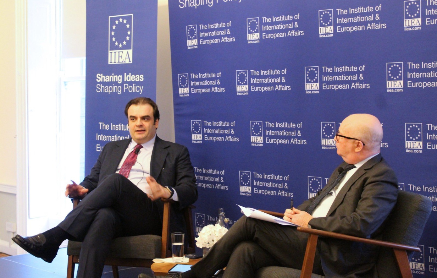 Κυριάκος Πιερρακάκης από Δουβλίνο: Θέλουμε μια ενιαία ευρωπαϊκή αγορά για να δημιουργήσουμε παγκόσμιους πρωταθλητές