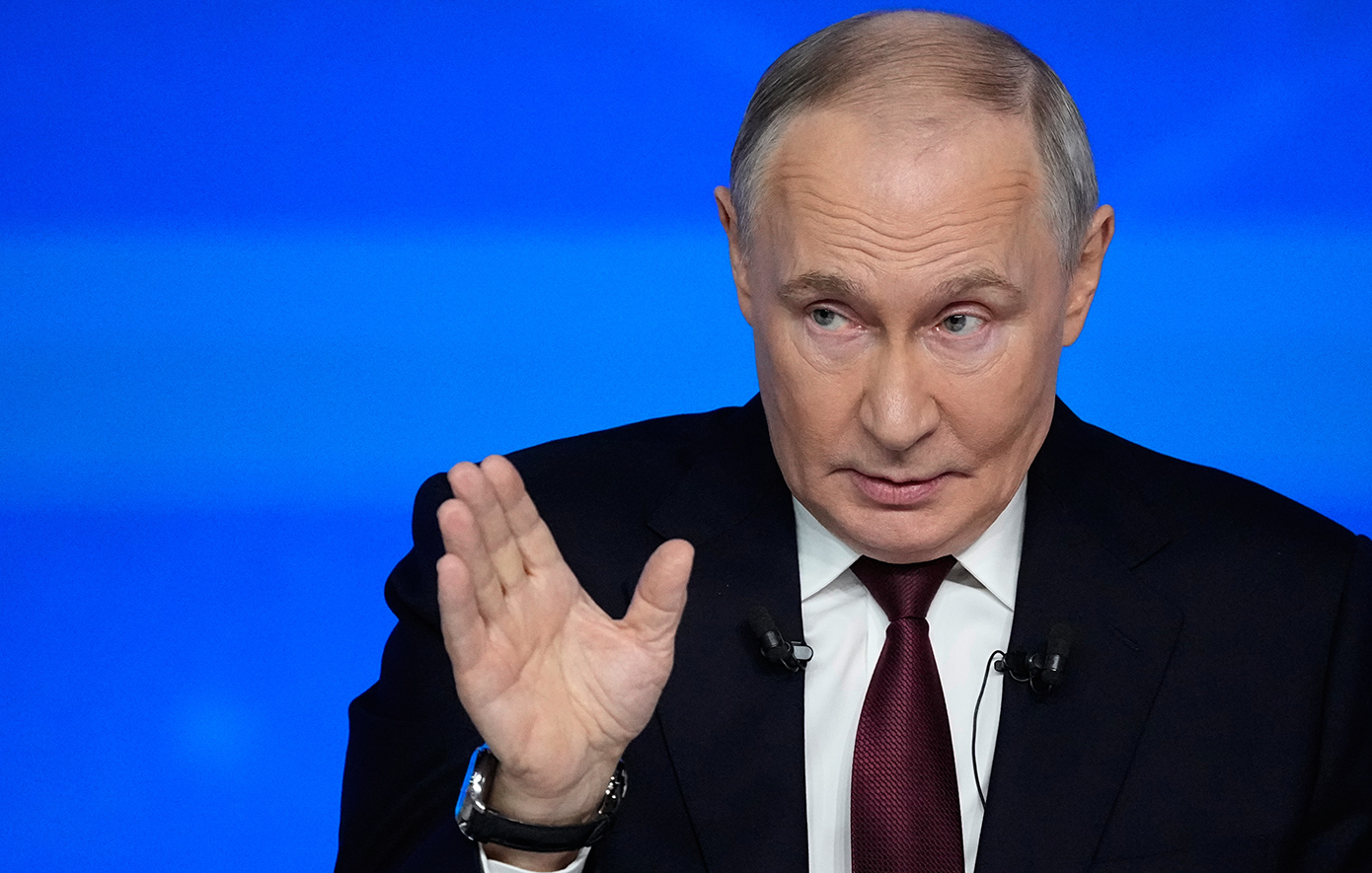 Πούτιν στην ετήσια συνέντευξη Τύπου του