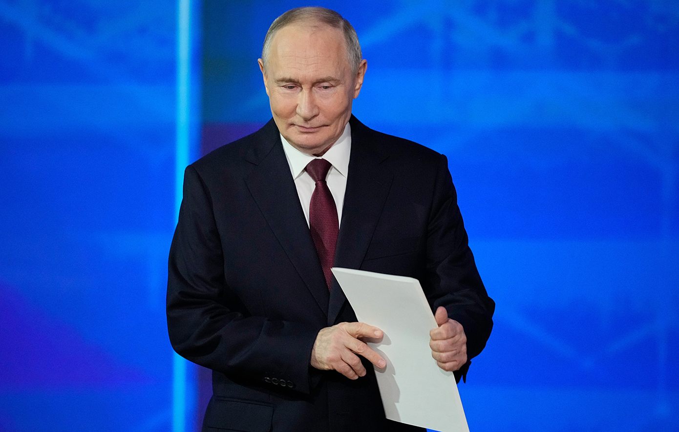 Πούτιν στην ετήσια συνέντευξη Τύπου του Πούτιν στην ετήσια συνέντευξη Τύπου του
