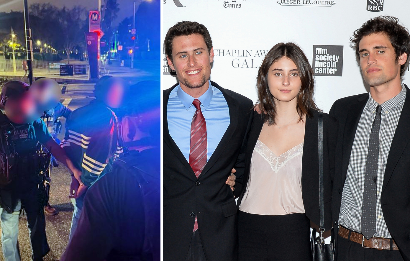 Οι φωτογραφίες της σύλληψης του Νικ Ράινερ ως ύποπτος για την άγρια δολοφονία των γονιών του