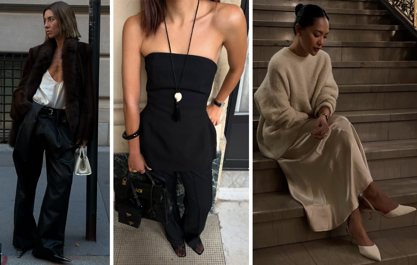 Δεν φοράτε παγέτες; 5 μινιμαλιστικά σύνολα για το πρωτοχρονιάτικο ρεβεγιόν