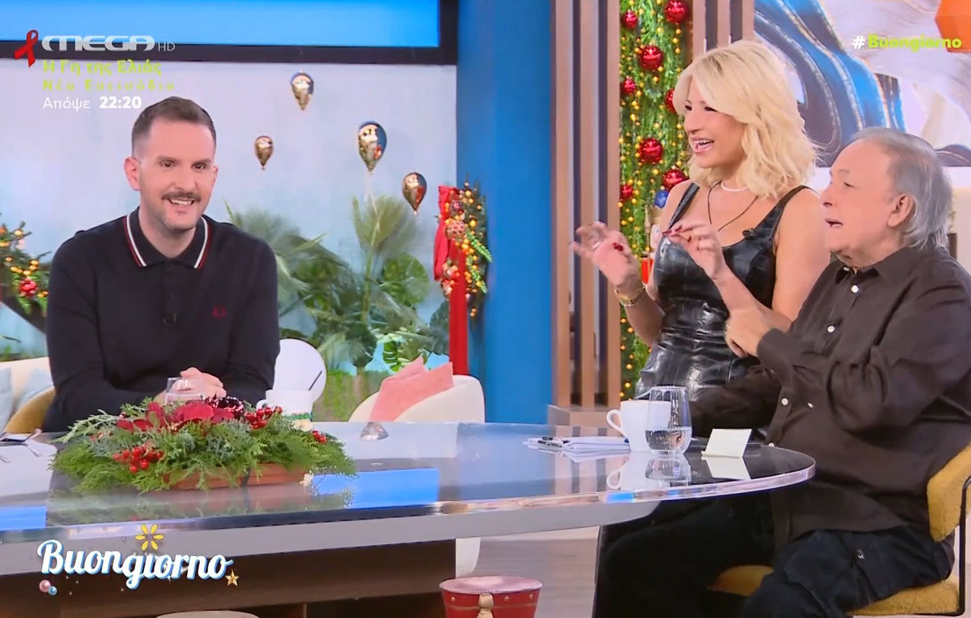 O Ανδρέας Μικρούτσικος επέστρεψε στο «Buongiorno» μετά από μια εβδομάδα: «Είχα να βγω από το σπίτι εννέα μέρες»