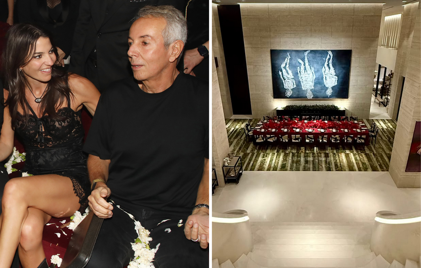 Μέσα στο εντυπωσιακό σπίτι του ζεύγους Κούστα &#8211; Παρέθεσαν γιορτινό δείπνο για εκλεκτούς καλεσμένους