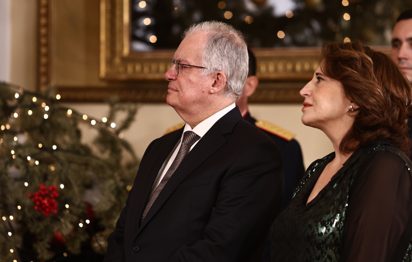 Τα πρωτοχρονιάτικα κάλαντα στον Κωνσταντίνο Τασούλα στο Προεδρικό Μέγαρο