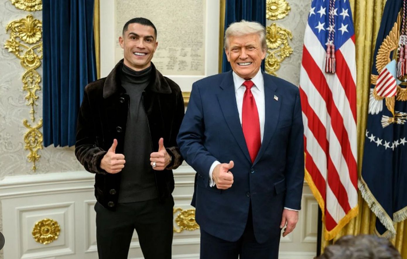 Τραμπ: Ο Κριστιάνο Ρονάλντο μου τηλεφώνησε για να με ευχαριστήσει για την ξενάγηση που του έκανα στο Λευκό Οίκο