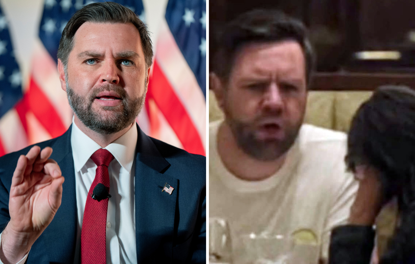 Ο Τζέι Ντι Βανς απαντά για την viral φωτογραφία που τον «δείχνει» να φωνάζει στη σύζυγό του μέσα σε εστιατόριο