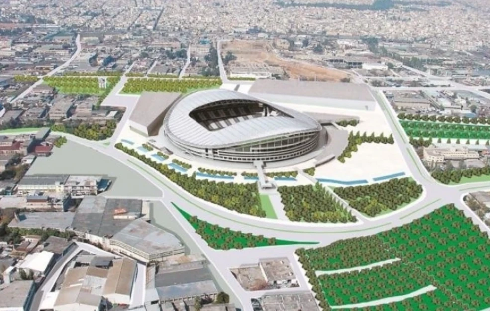 Μπήκε η πρώτη κερκίδα στο νέο γήπεδο του Παναθηναϊκού στον Βοτανικό