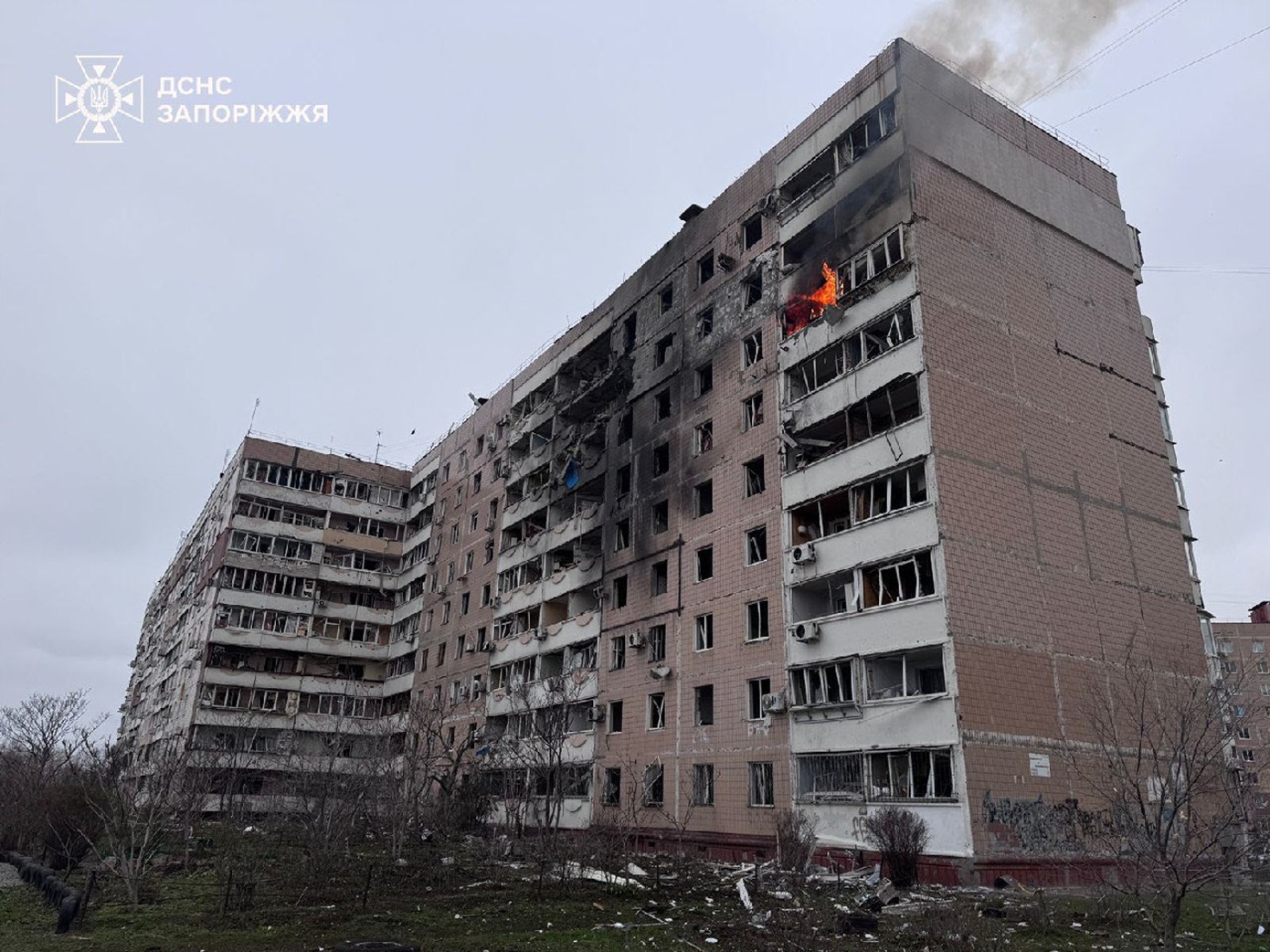 Τουλάχιστον 32 οι τραυματίες από τους ρωσικούς βομβαρδισμούς στην Ζαπορίζια