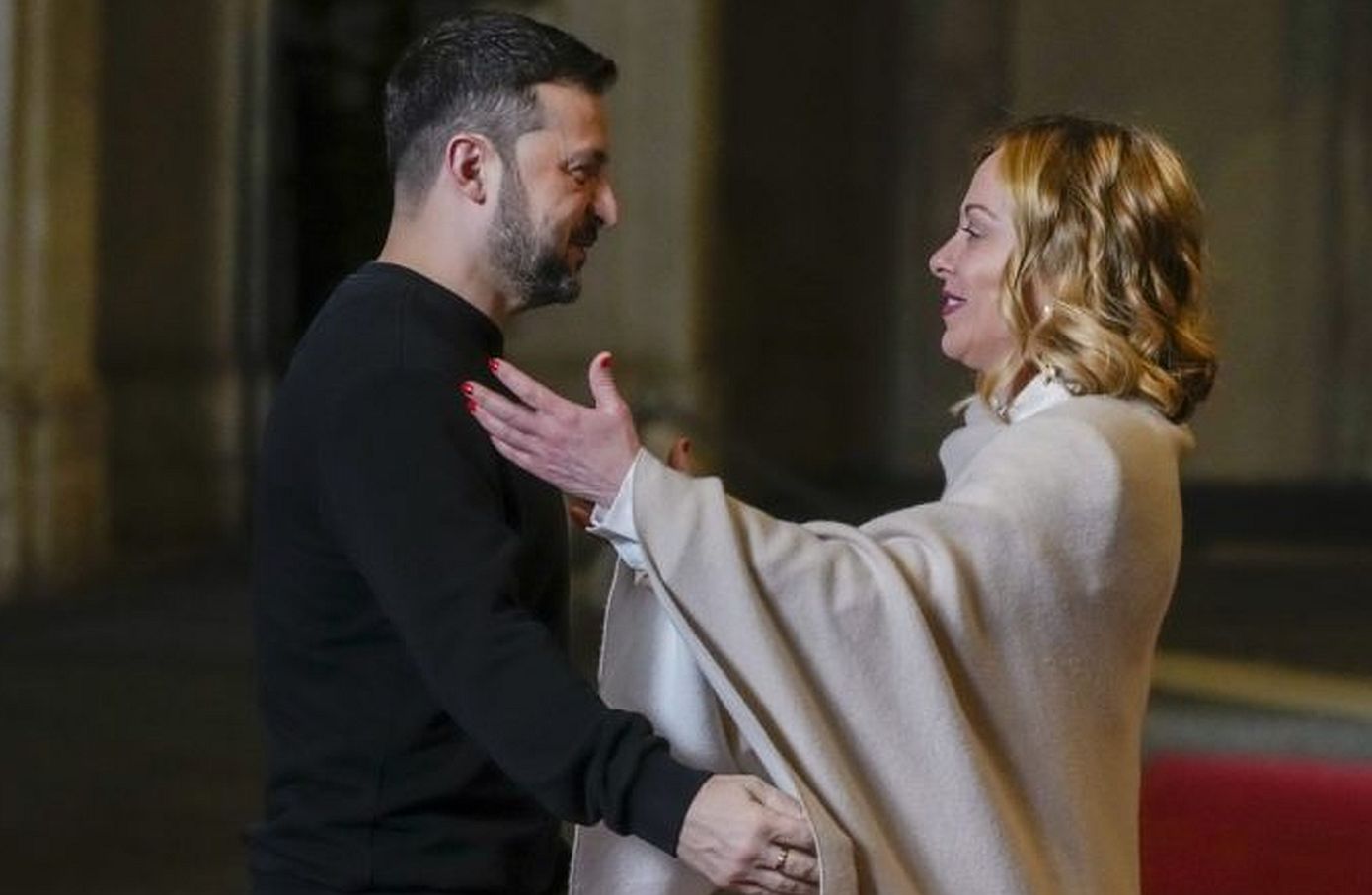 Τηλεφωνική επικοινωνία Μελόνι με Ζελένσκι &#8211; Την Τρίτη θα βρεθεί στην Ρώμη ο πρόεδρος της Ουκρανίας