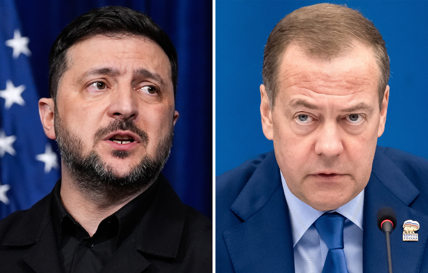 Έξαλλος με τον Ζελένσκι ο Μεντβέντεφ: «Ο βρωμερός μπαστ&#8230; του Κιέβου θα κρύβεται για το υπόλοιπο της άχρηστης ζωής του»