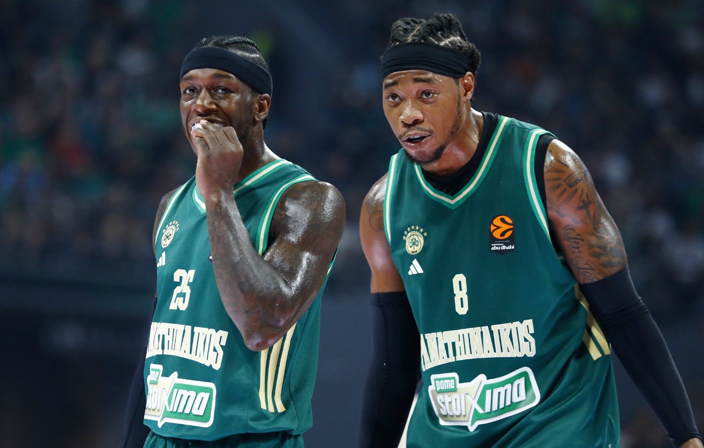 Παναθηναϊκός: Εκτός προπόνησης ο Χολμς, πάλι ατομικό ο Ναν